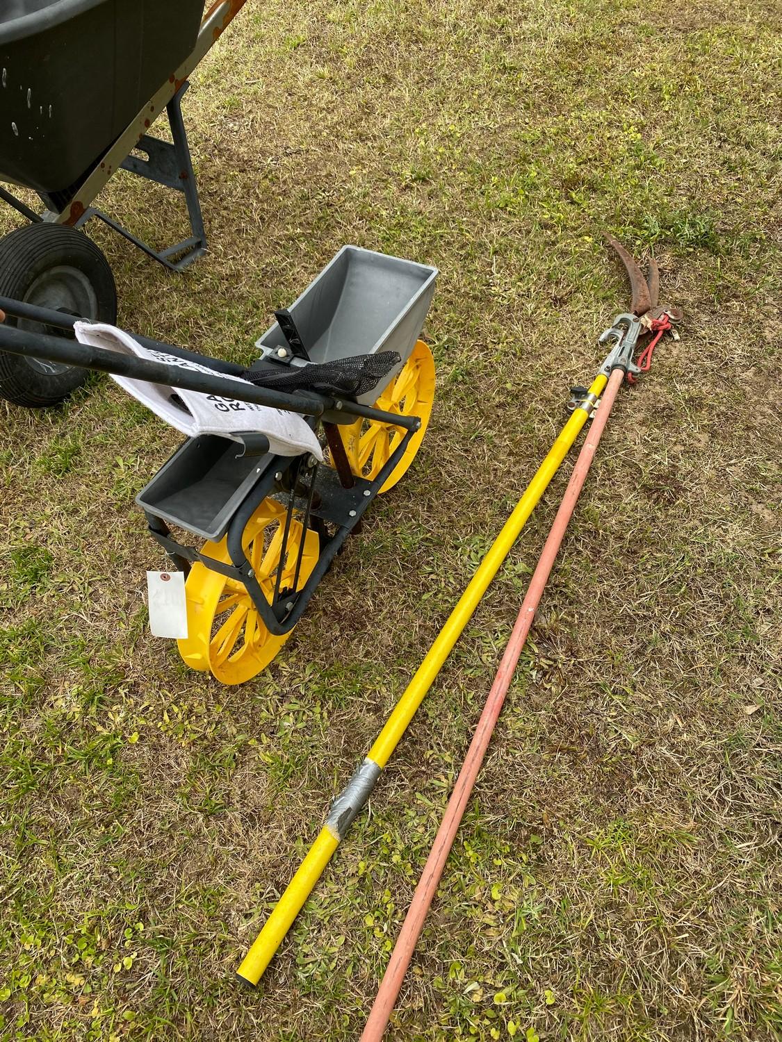 Row Planter & 2 Tree Trimmers