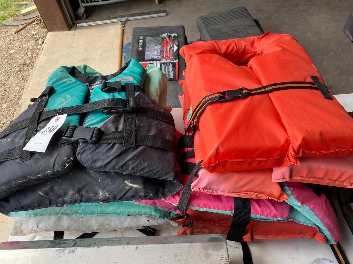 Bundle of Life Jackets