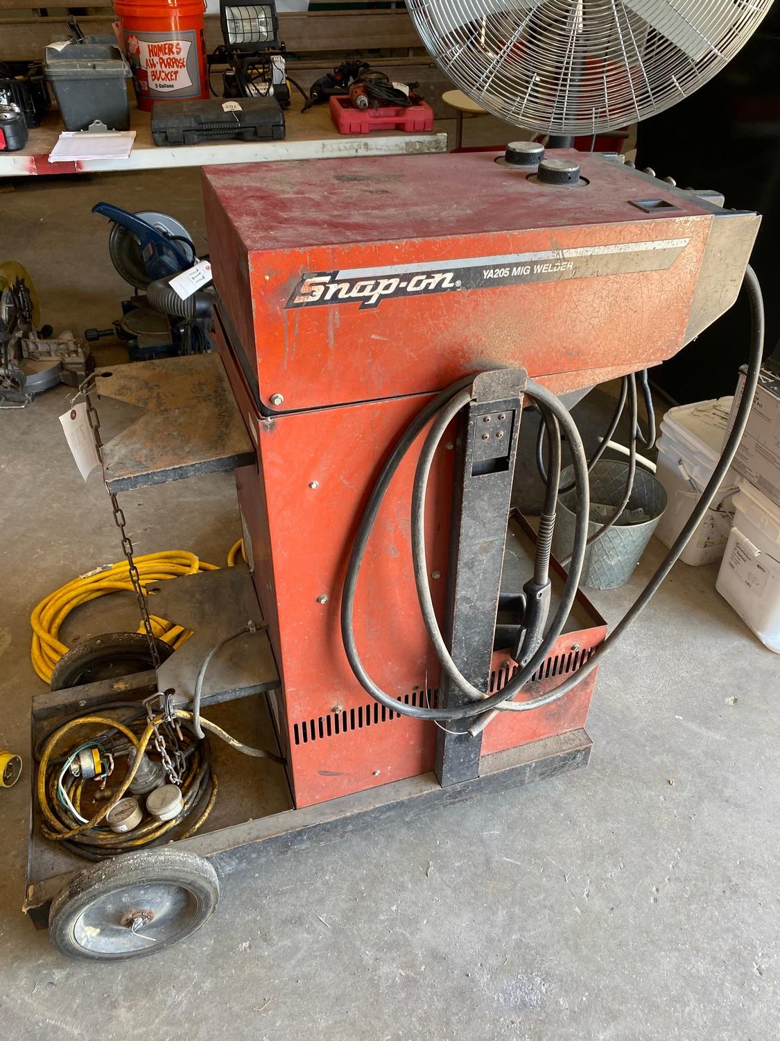 Snap on Ya205 Mig Welder 220V Works