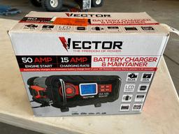 Vector Battery Charger & maintainer