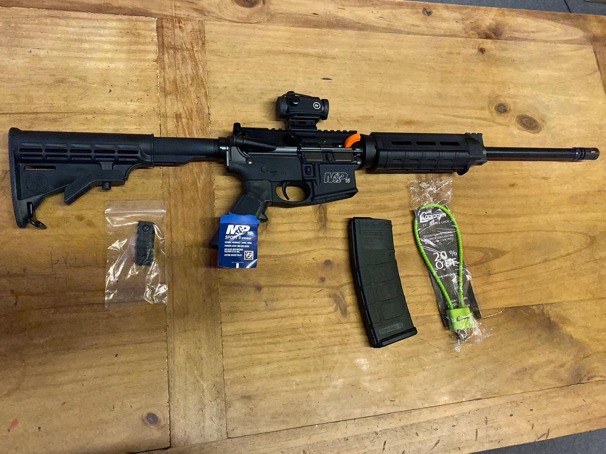 New Smith & Wesson 556 M&P 15 Sport With optic Serial#TT58258