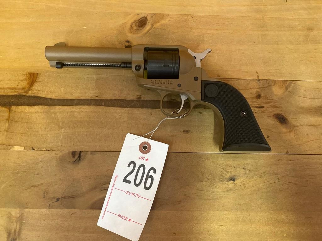 New Ruger Wrangler 22 LR Revolver SN#205-58918