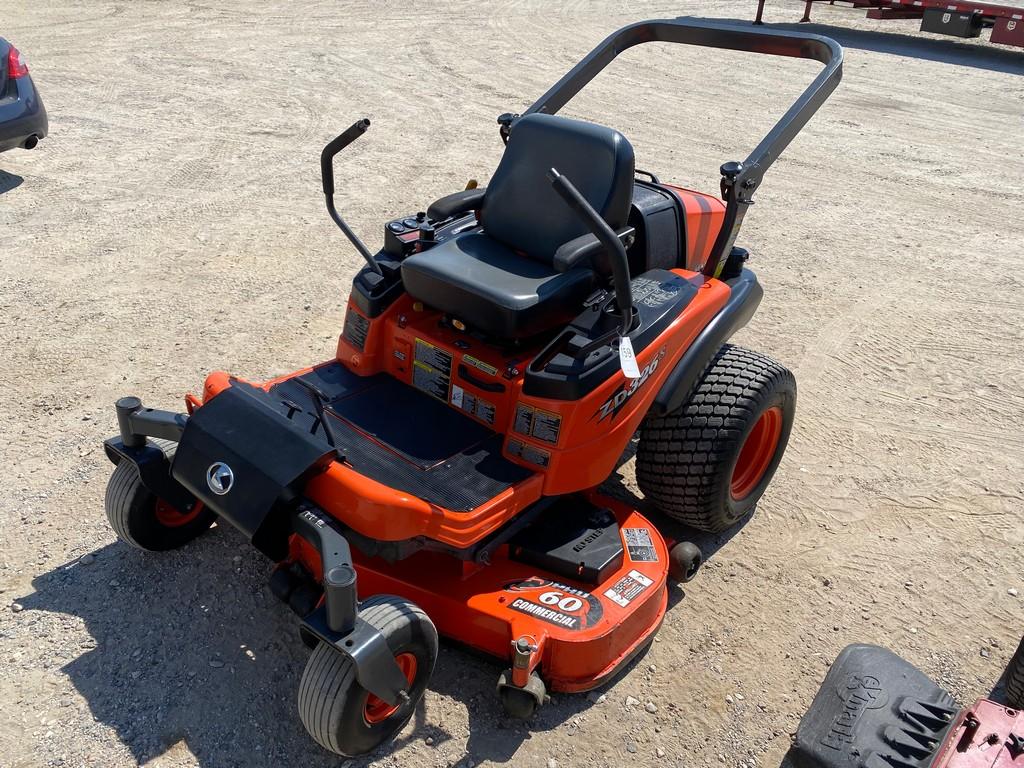 Kubota ZD3265 Diesel 60" Zero Turn Hydraulic Deck 401 hrs Runs & operates