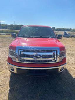 2014 Ford F150 XLT Crew Cab 2WD leather 188K Runs drives cold AC clean title