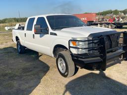 2013 Ford Ford F250 Crew Cab 4x4 Gas 195K runs & Drives Clean Title Vin#32203