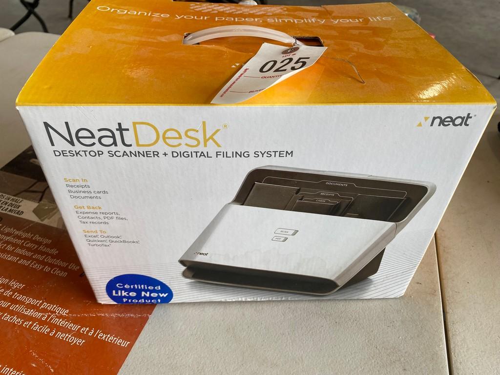 Nest desk scanner