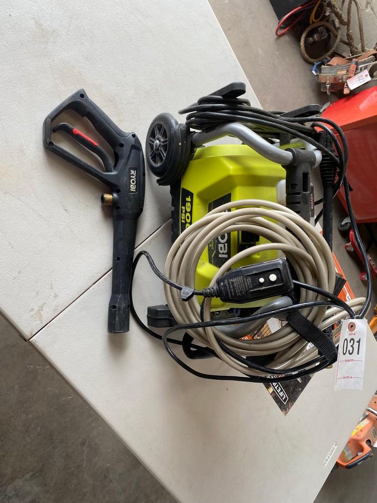 Ryobi 1900 Psi pressure washer