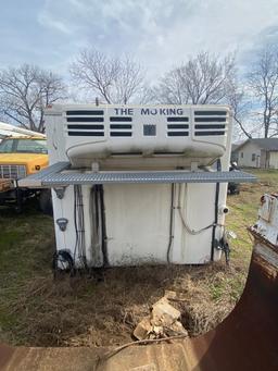 Johnson 24' Box Truck Bed with Thermo king TS-500 & Maxon Rear light gate