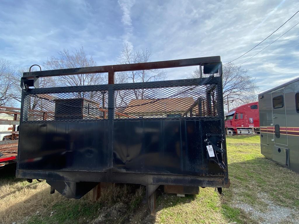 24'x8' Truck Bed with sides & side boxes