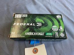 50 Rounds Federal 9MM Luger