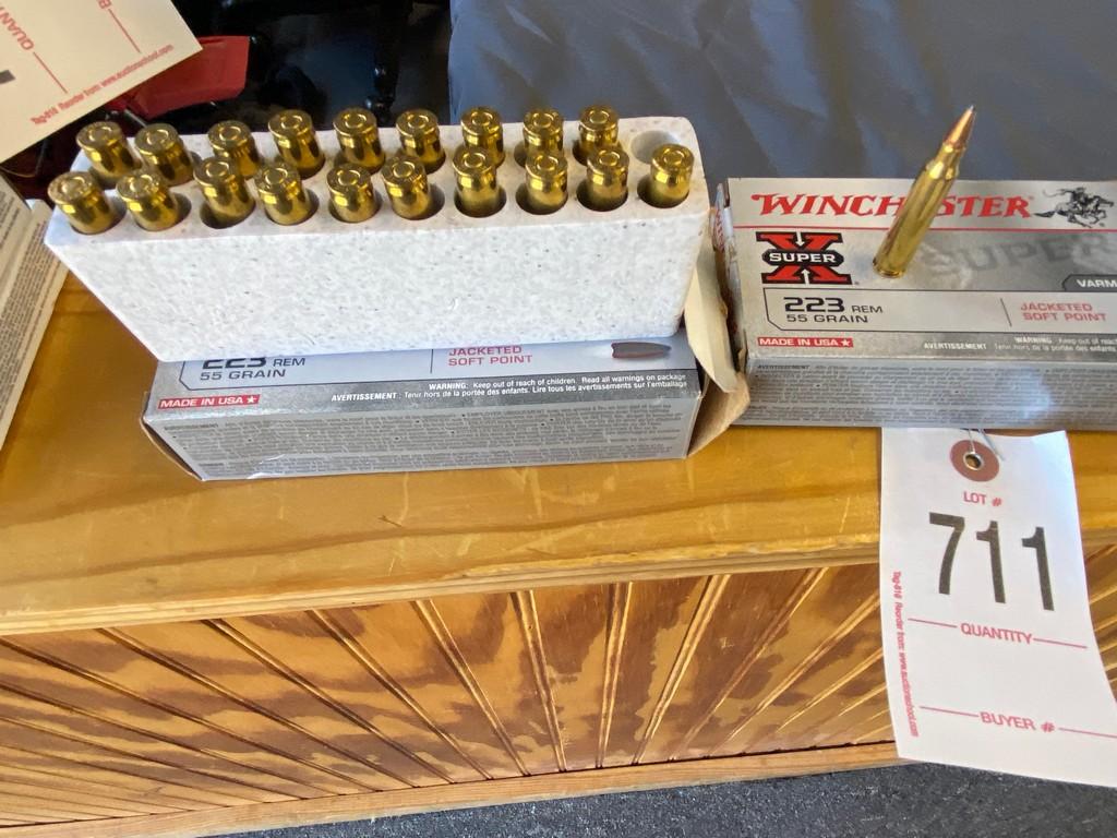 Winchester Super X 223 Remington 55 Grain (2) 20 round Boxes