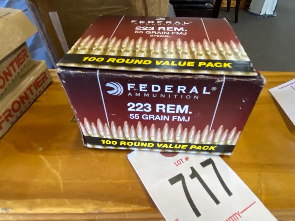 Ferderal .223 55 Grain 100 Rounds