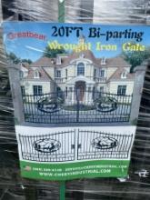 Great Bear 20' Bi Parting Entry Gate