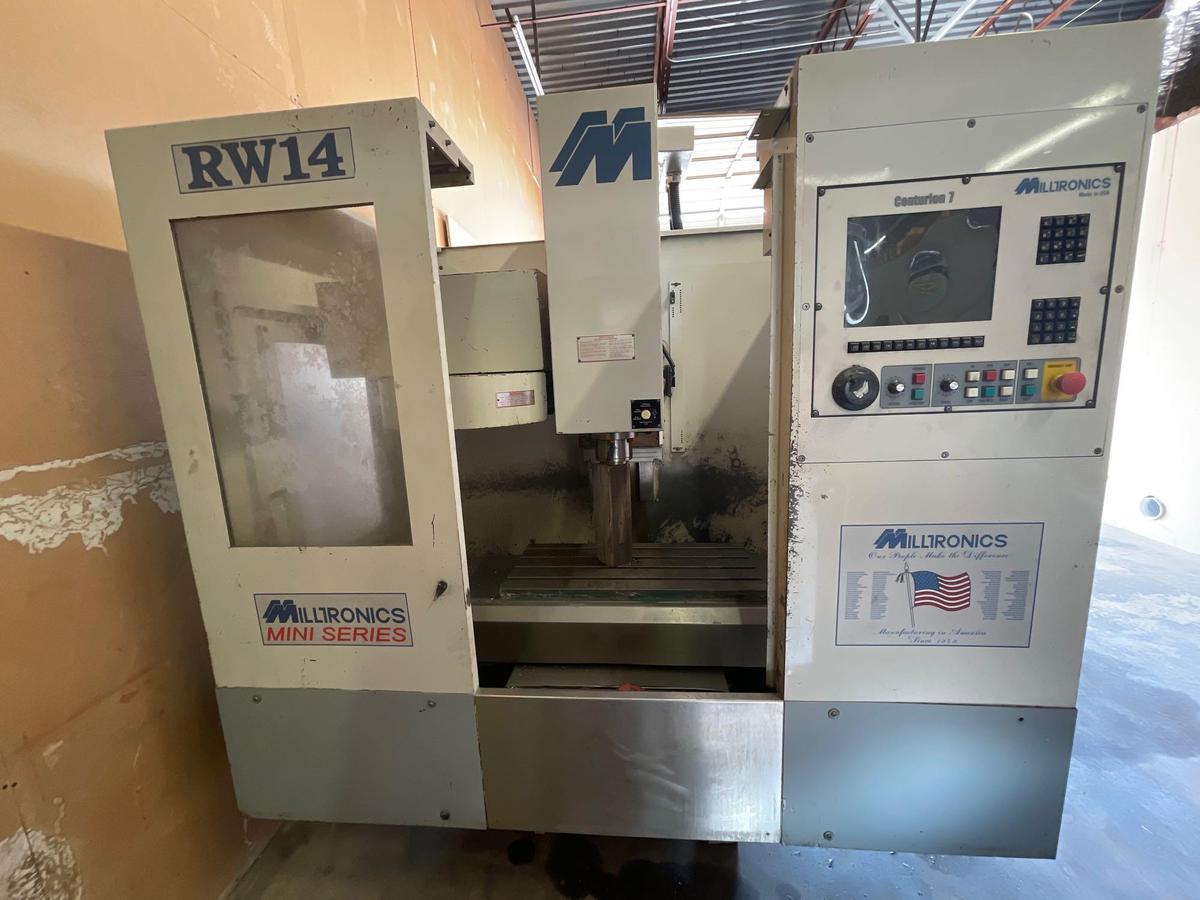 Milltronics RW 14 Three Axis CNC Machine with tool changer