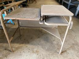 Antique School Desk