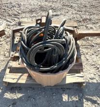 Pallet of Hose and Receiver Hitch