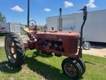 Farmall H Tractor - Runs and Drives