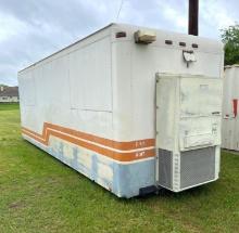 25 Box Van off Dairy Truck - Has Misc. Golf Cart Parts In It