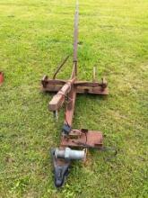 Hay Bale Spike for Back of Truck