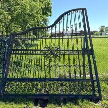 Wrought Iron Entry Gate