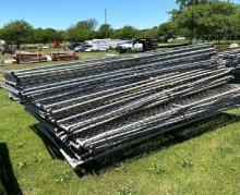 Cyclone Fence Panels - 10 x 6 - Approx 20 Pieces