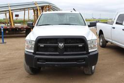 2016 RAM 2500 HD 4x4 crew cab, S/N: 3C6TR5HT9GG120875, 113,893 KM, 8' box + Storage box, Hemi engine