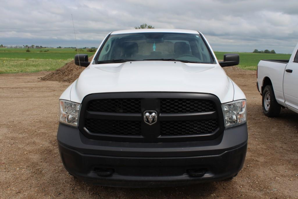 2016 RAM 1500 4x4 crew cab, S/N: 1C6RR7FT0GS206514, 54,373 KM, 6'6" box, Hemi engine V8 5,7L, AC, AM