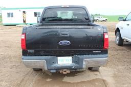 2012 Ford F250 XLT 4x4 ext cab, S/N: 1FT7X2B61CED01715, 201,422 KM, 7' box, V8 6,2L, AC, AM-FM, Tire