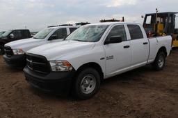 2016 RAM 1500 4x4 ext cab, S/N: 1C6RR7ST7GS106173, 72,102 KM, 6'6" box, Hemi engine V8 5,7L, AC, AM-