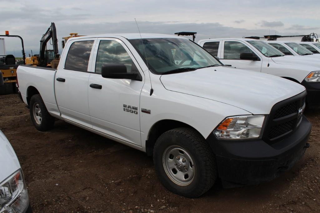 2016 RAM 1500 4x4 ext cab, S/N: 1C6RR7ST7GS106173, 72,102 KM, 6'6" box, Hemi engine V8 5,7L, AC, AM-