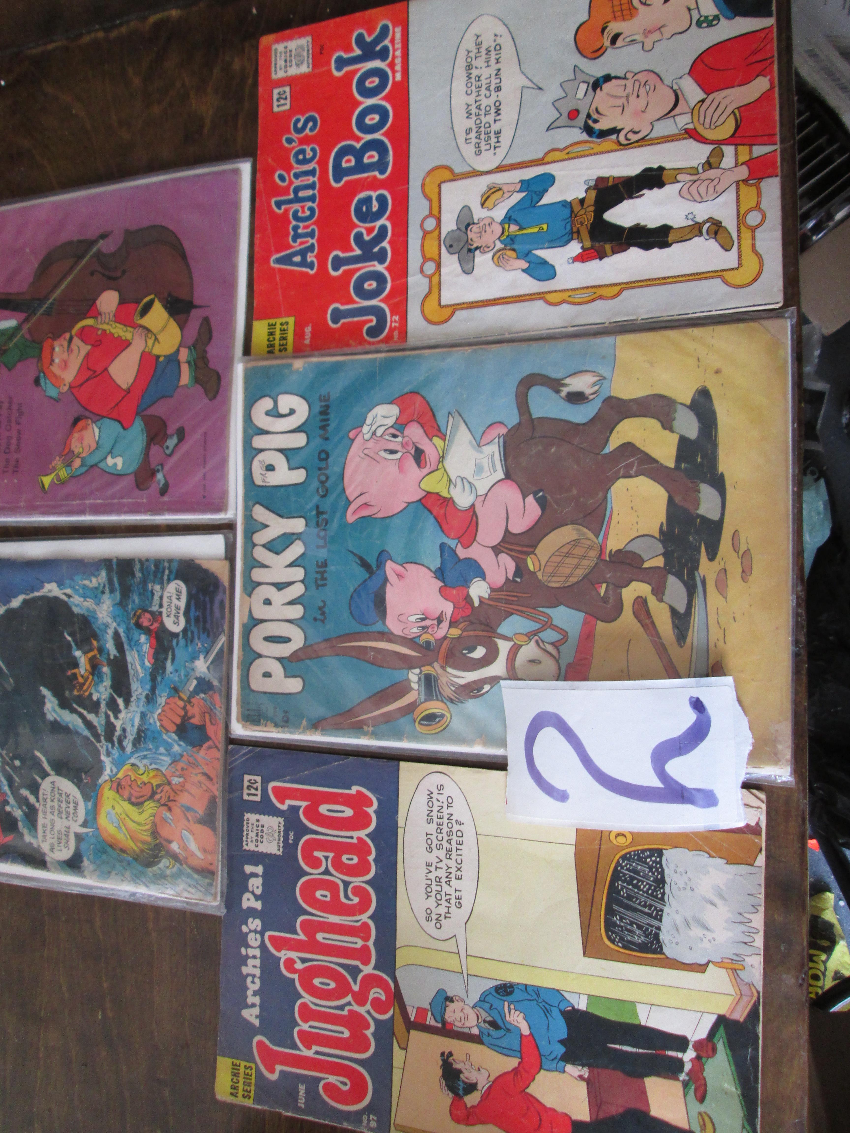 5 Vintage Comic Books