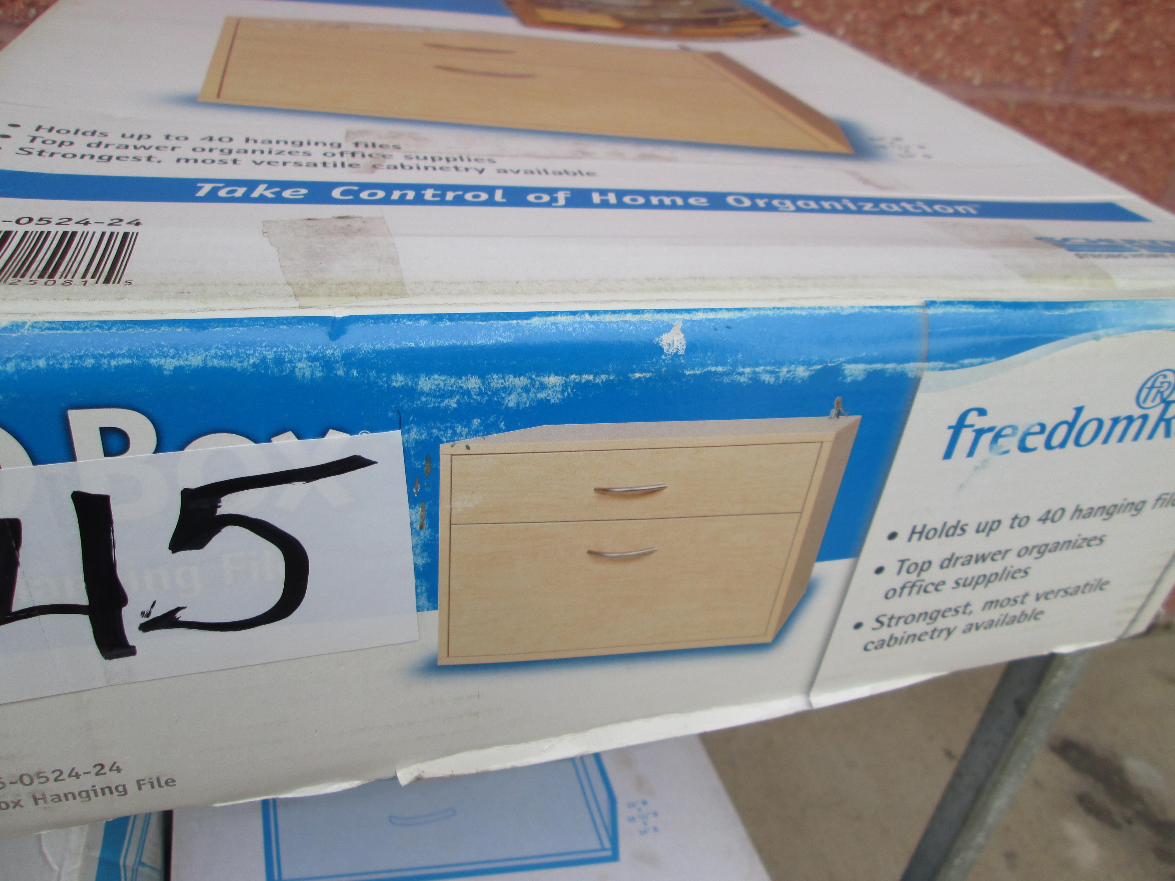 Freedomrail O-box Hanging File Cabinet