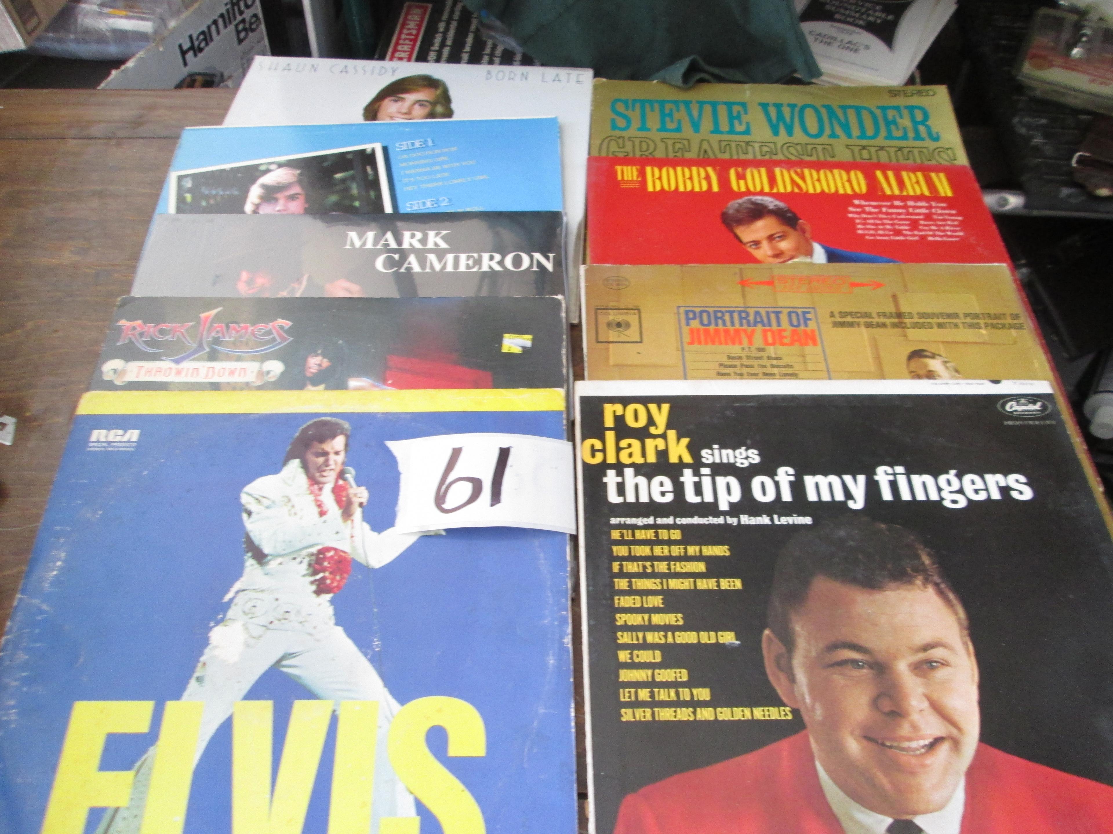 9 Vintage Lps