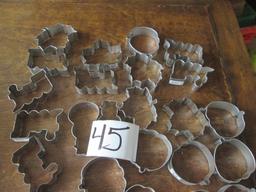 Assortment Of 23 Cookie Cutters