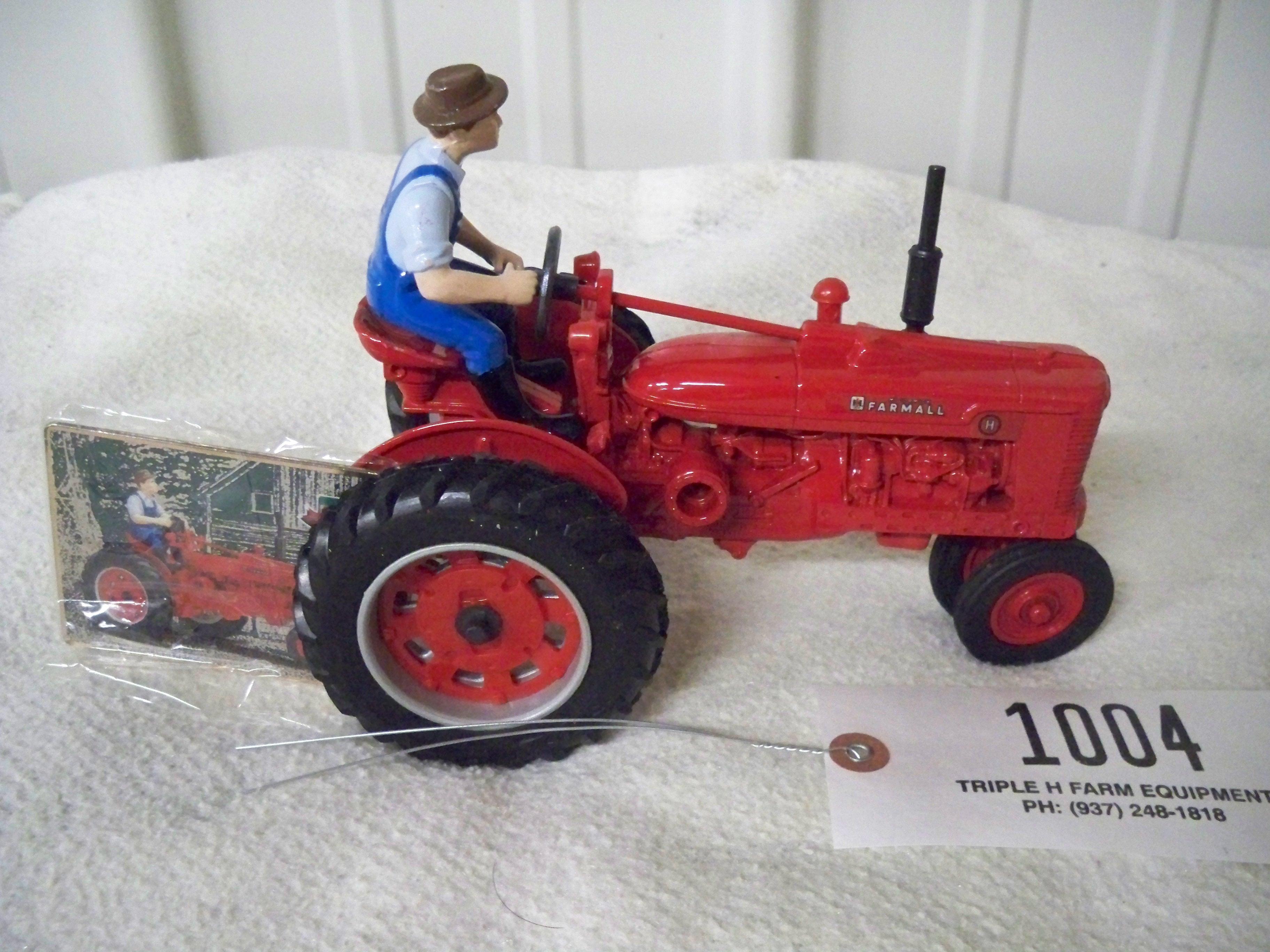 H Farmall w/Man 50th Anniversary. NIB