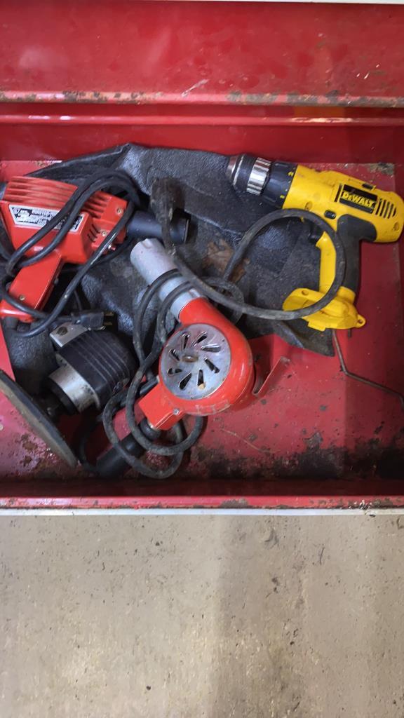 Craftsman stand up tool box w/ contents