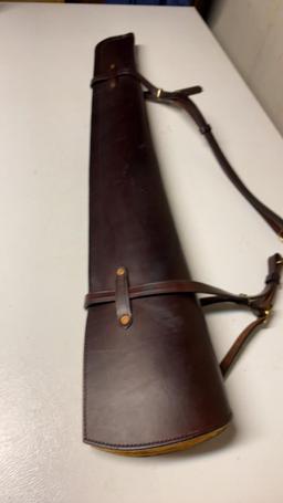 Tucker leather scabbard. This was bought when the Henry was bought. Super n