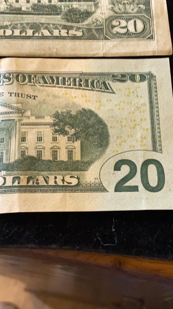 20 Dollar Bills