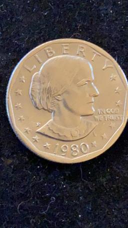 1980 Susan B Anthony Dollar