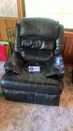 Leather couch and 2 recliners