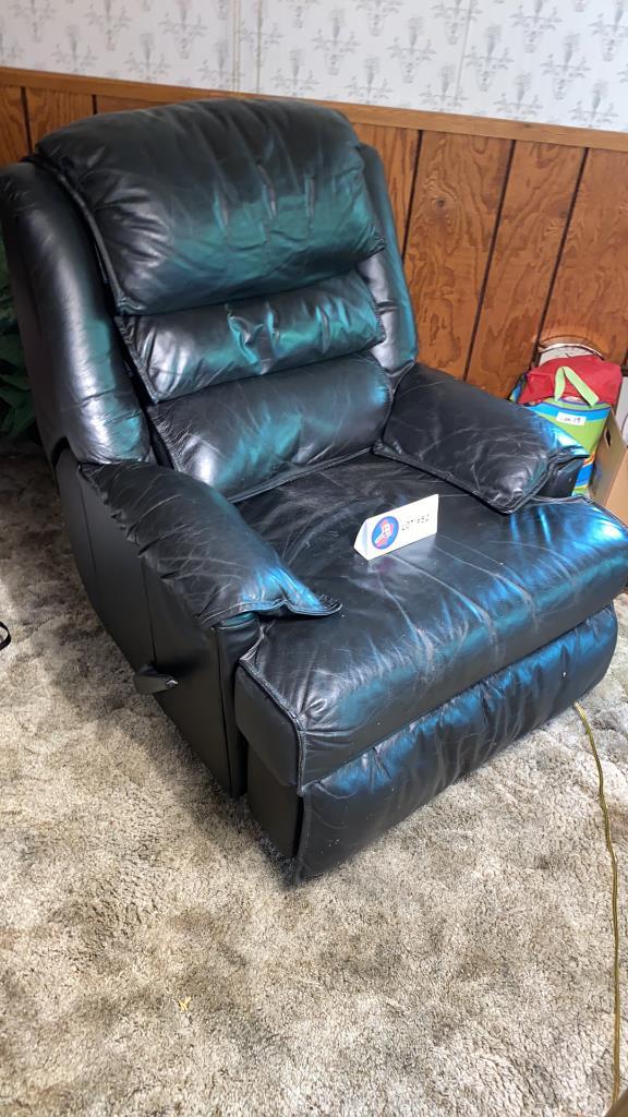 Leather couch and 2 recliners