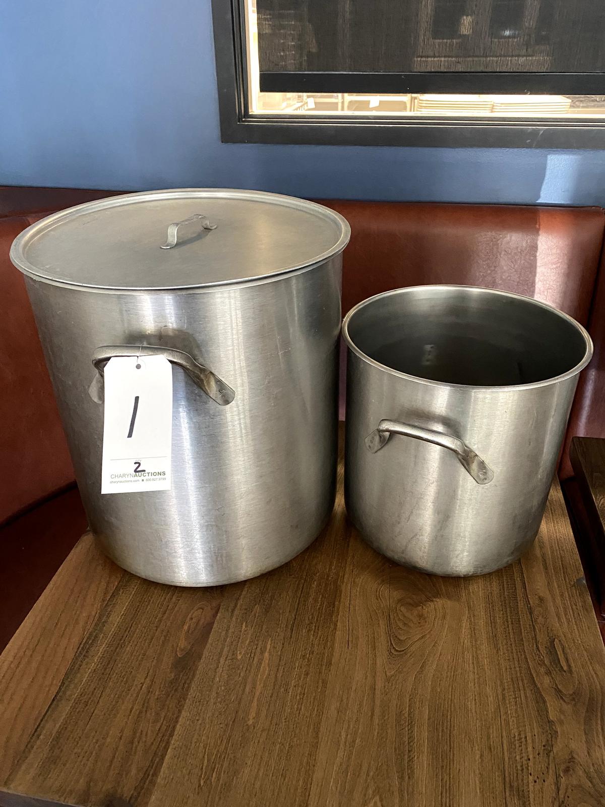 S/S LARGE & MEDIUM STOCK POTS