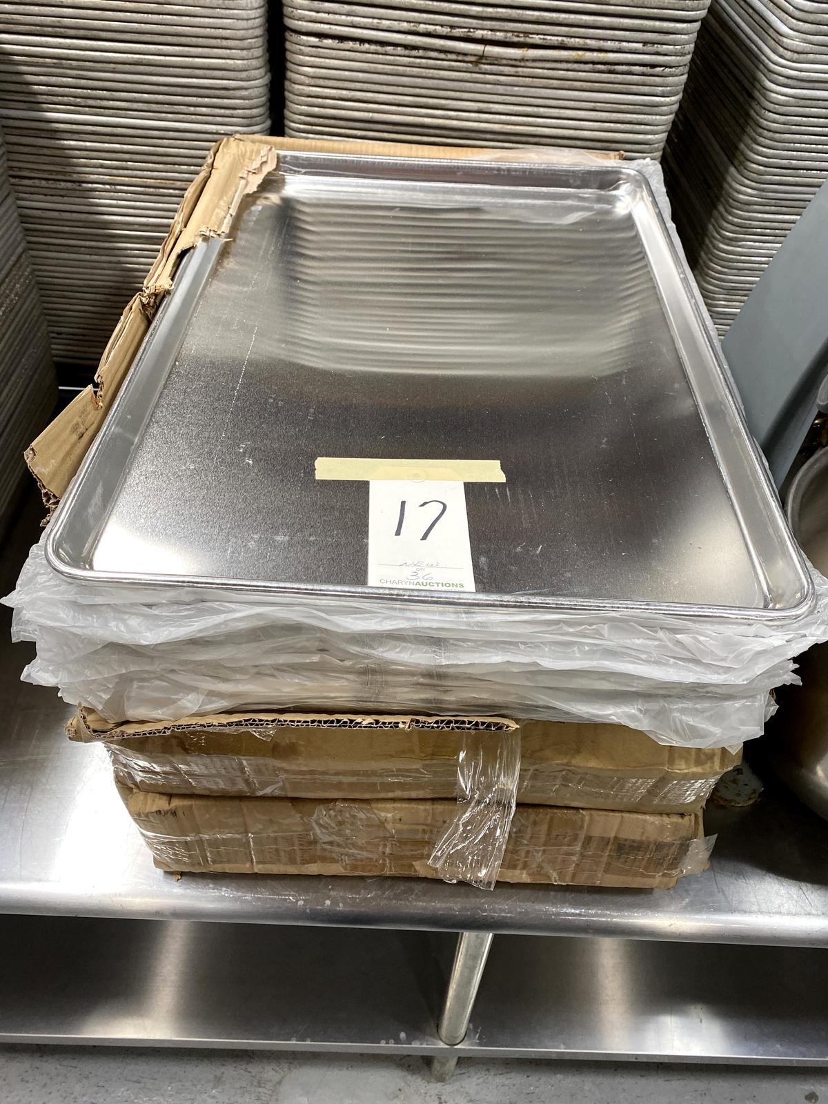 *EACH*NEW WINCO ALUMINUM HEAVY-DUTY SHEET CAKE PANS