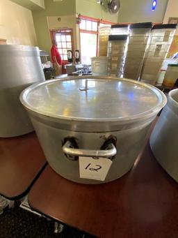 ALUMINUM HEAVY-DUTY 40QT STOCK POT WLID