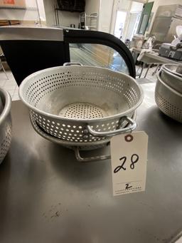 *EACH*ALUMINUM COLANDERS