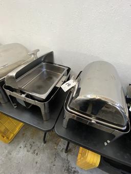 *EACH*WINWARE S/S ROLL-TOP CHAFING DISHES