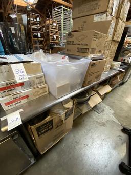 S/S 72"X30" WORKTABLE W/UNDERSHELF