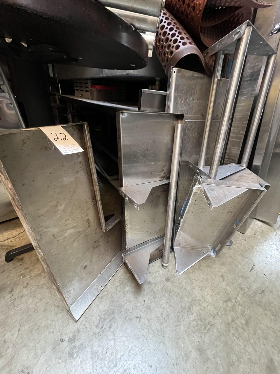 *EACH*S/S 22"/24"/25"/33" WALL SHELVES