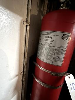 BUCKEYE HOOD FIRE SUPPRESSION SYSTEM MOD. BFR-15