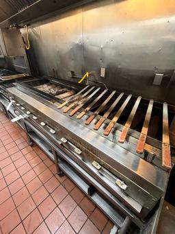 AMERICAN RANGE S/S 72" COUNTERTOP KABOB BROILER